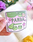 Vinyl Sticker - Matcha Panda Cookies - SumLilThings