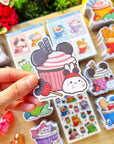 Vinyl Sticker - Mickey Lil Cupcake - SumLilThings