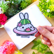 Vinyl Sticker - Mimi Eating Watermelon - SumLilThings