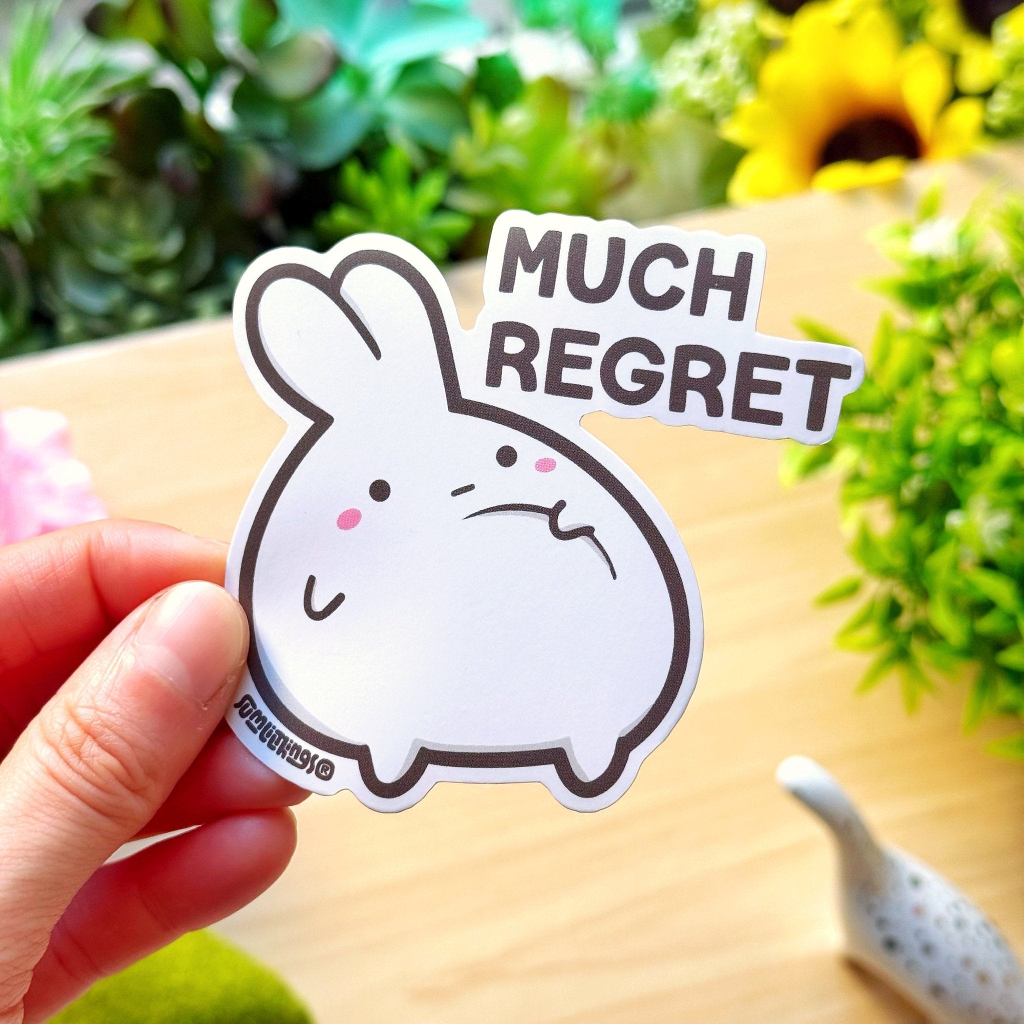 Vinyl Sticker - Much Regret - SumLilThings