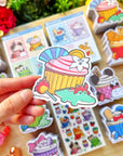 Vinyl Sticker - Mulan Toto Cupcake - SumLilThings