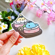 Vinyl Sticker - Narnar & Chichi Soy Roll - SumLilThings