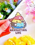 Vinyl Sticker - Navigating Life Chichi - SumLilThings