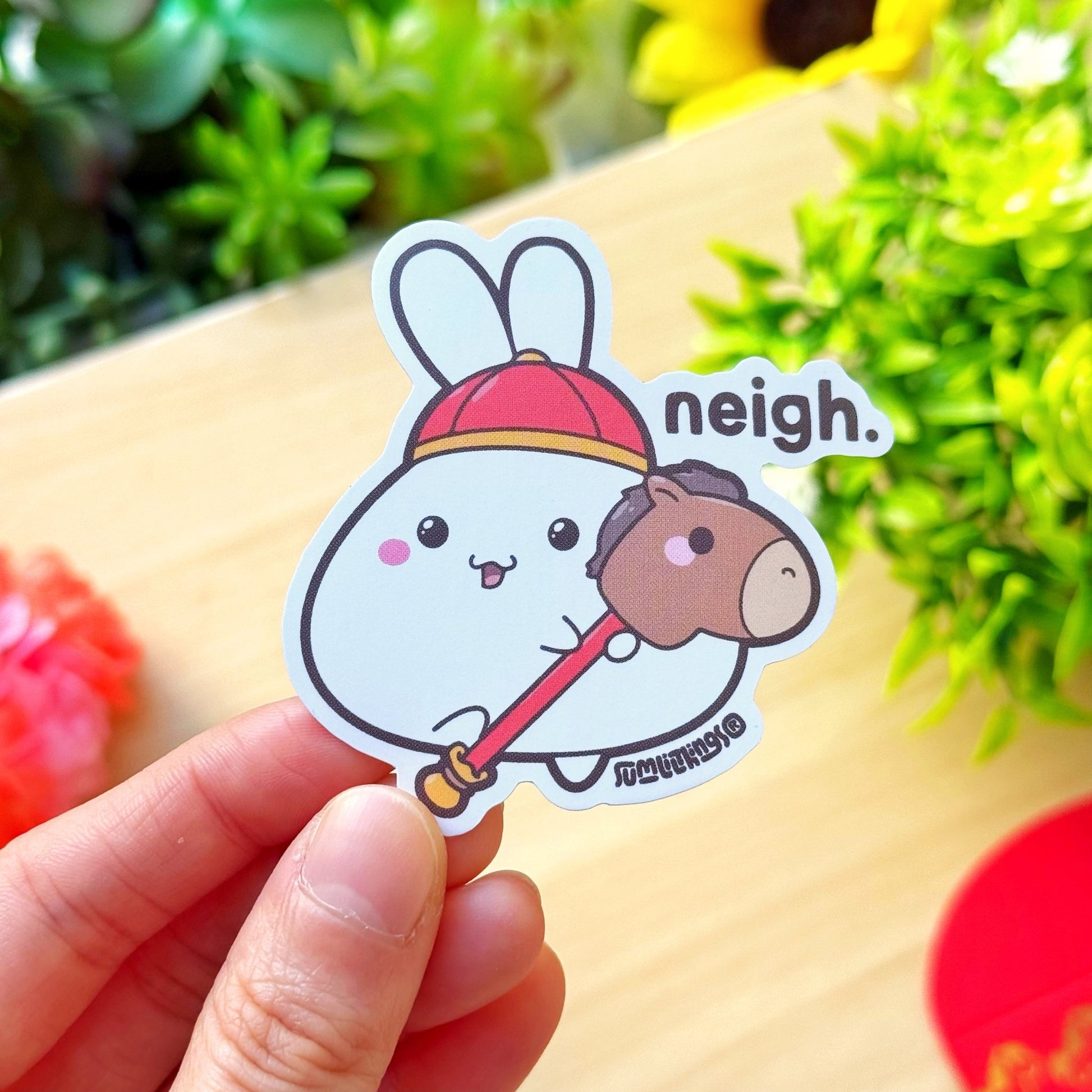 Vinyl Sticker - Neigh - SumLilThings