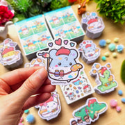 Vinyl Sticker - Oatmeal the Artist (Love) - SumLilThings