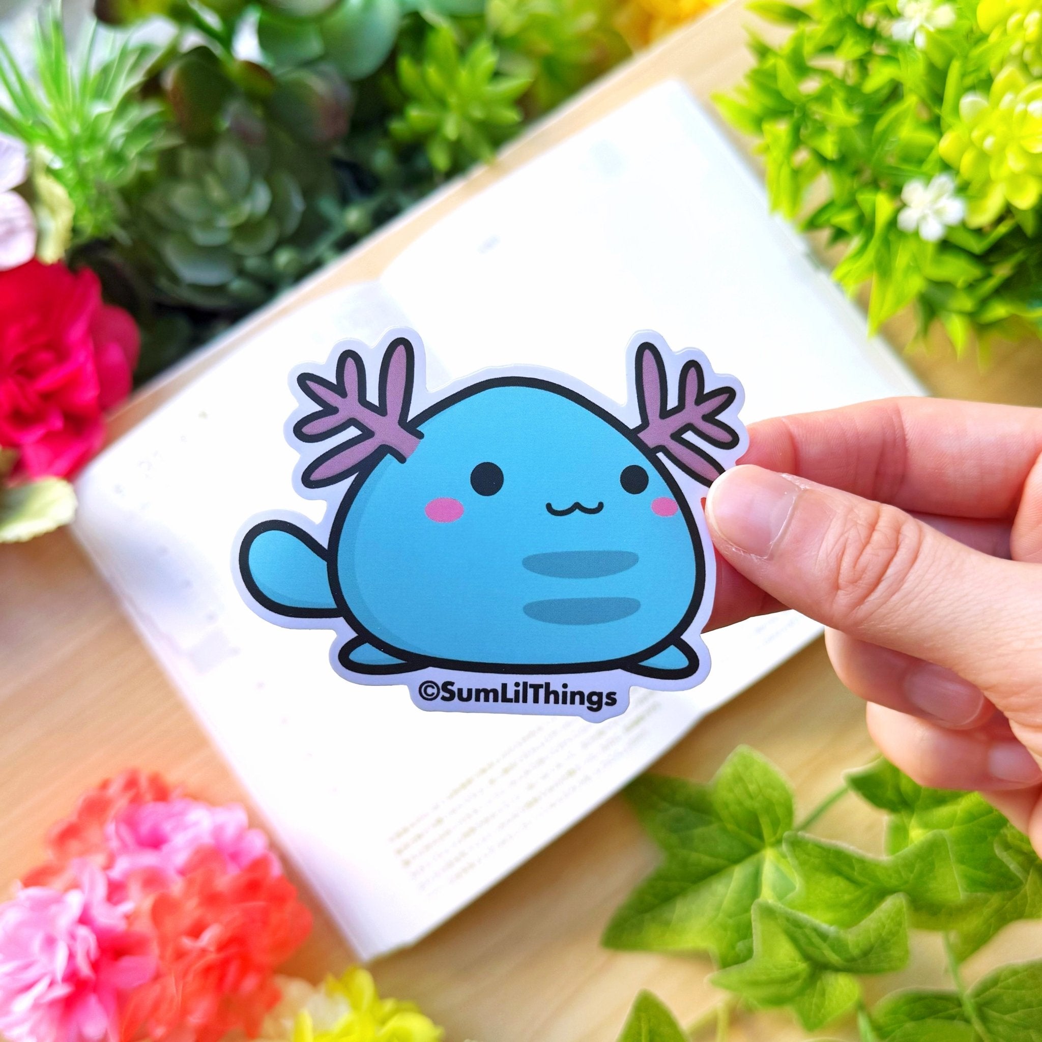 Vinyl Sticker - Pocket Monster Wooper - SumLilThings