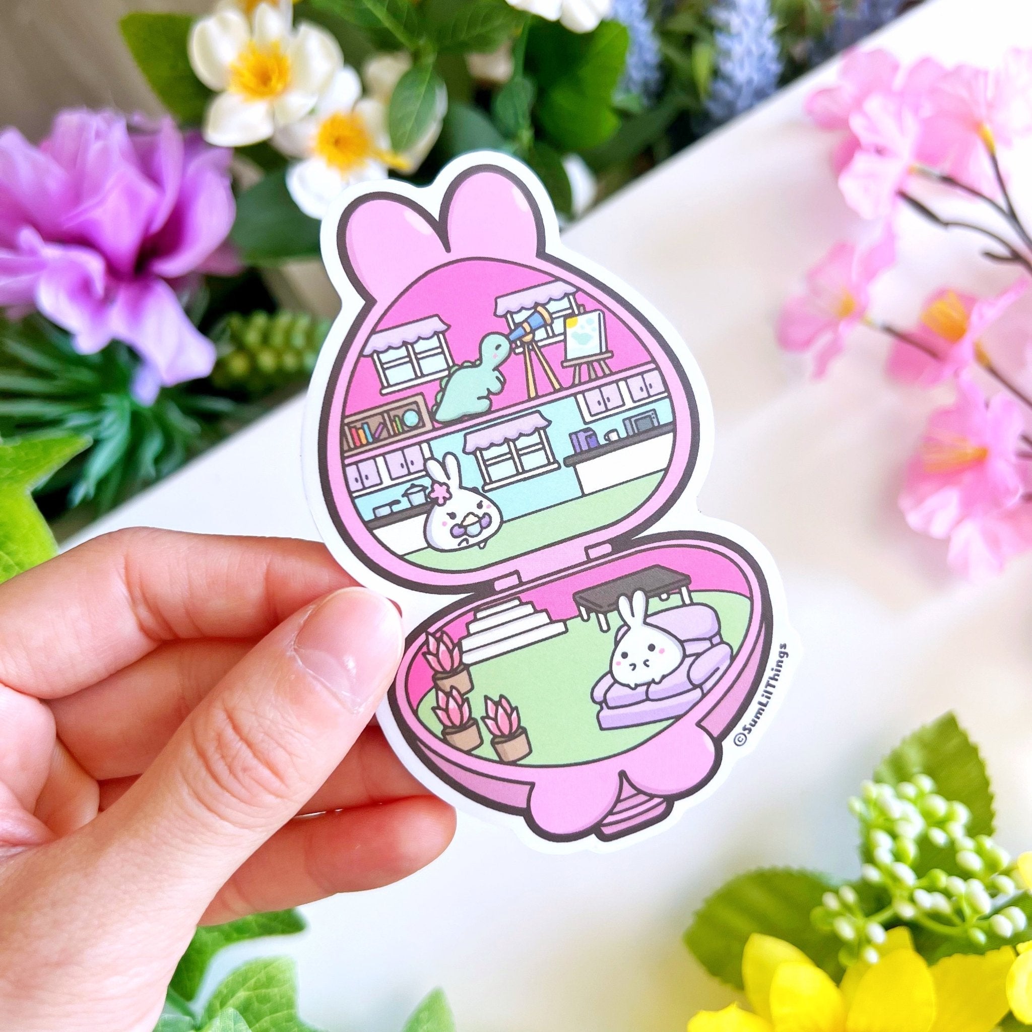 Vinyl Sticker - Polly Pocket - SumLilThings