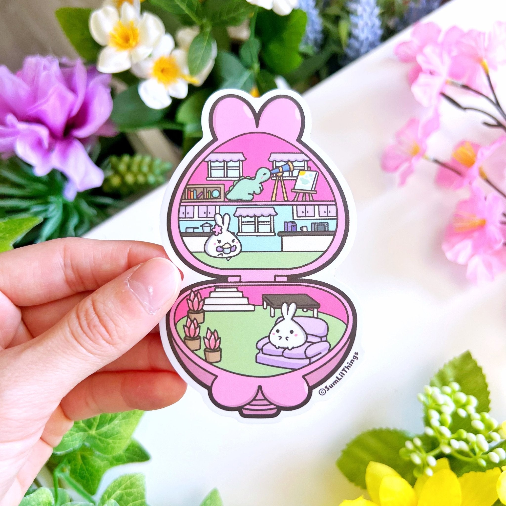 Vinyl Sticker - Polly Pocket - SumLilThings