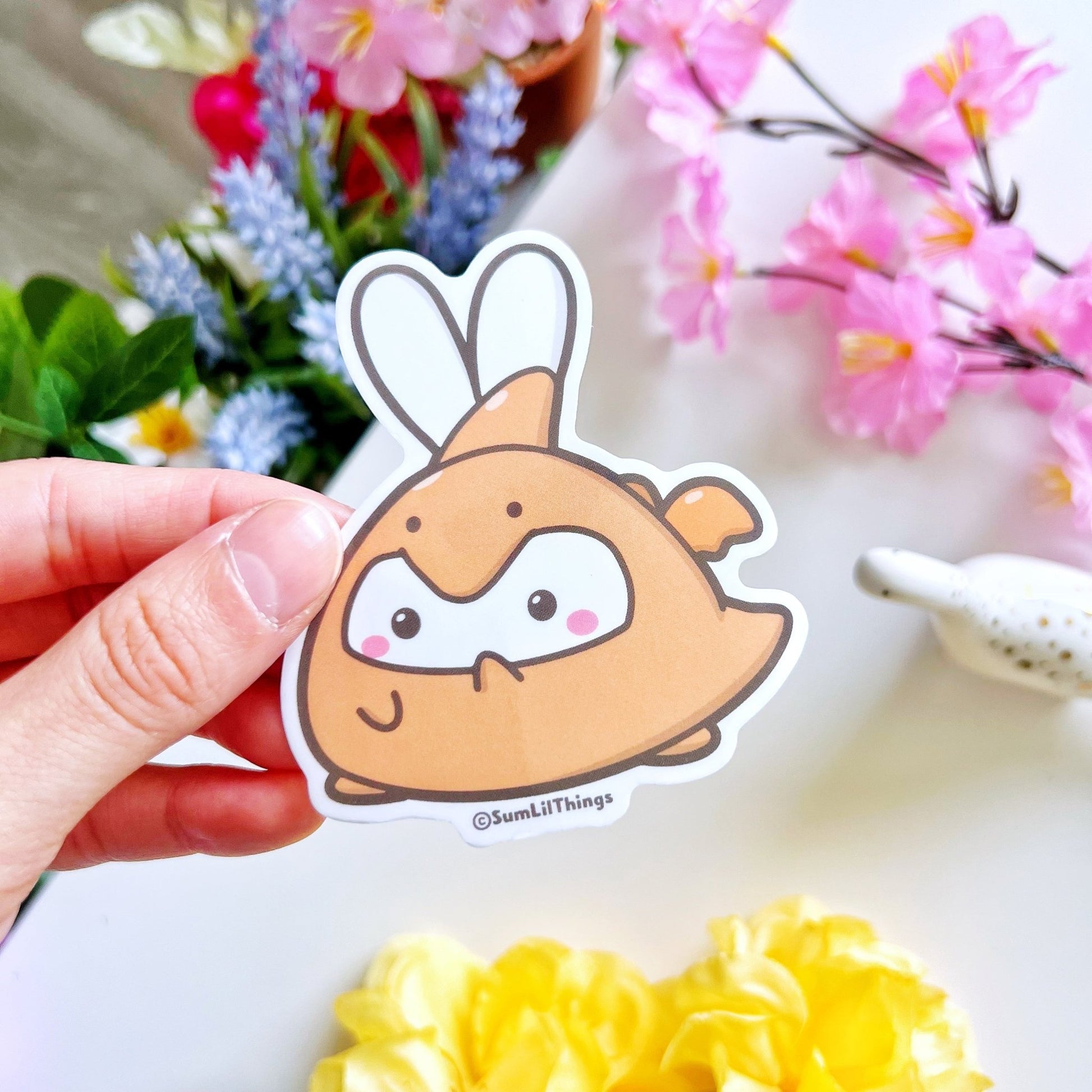 Vinyl Sticker - Pterodactyl (Transparent) - SumLilThings