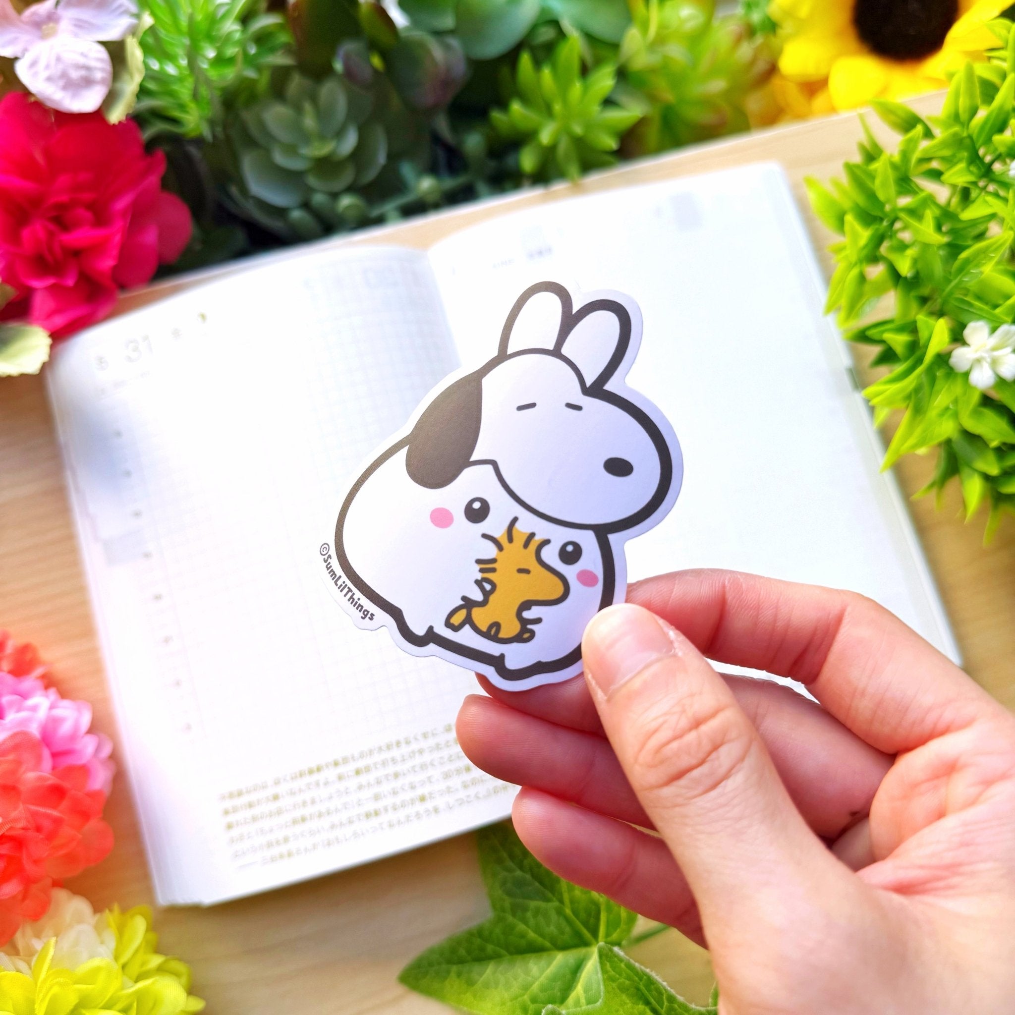 Vinyl Sticker - Snoopy & Woodstock - SumLilThings