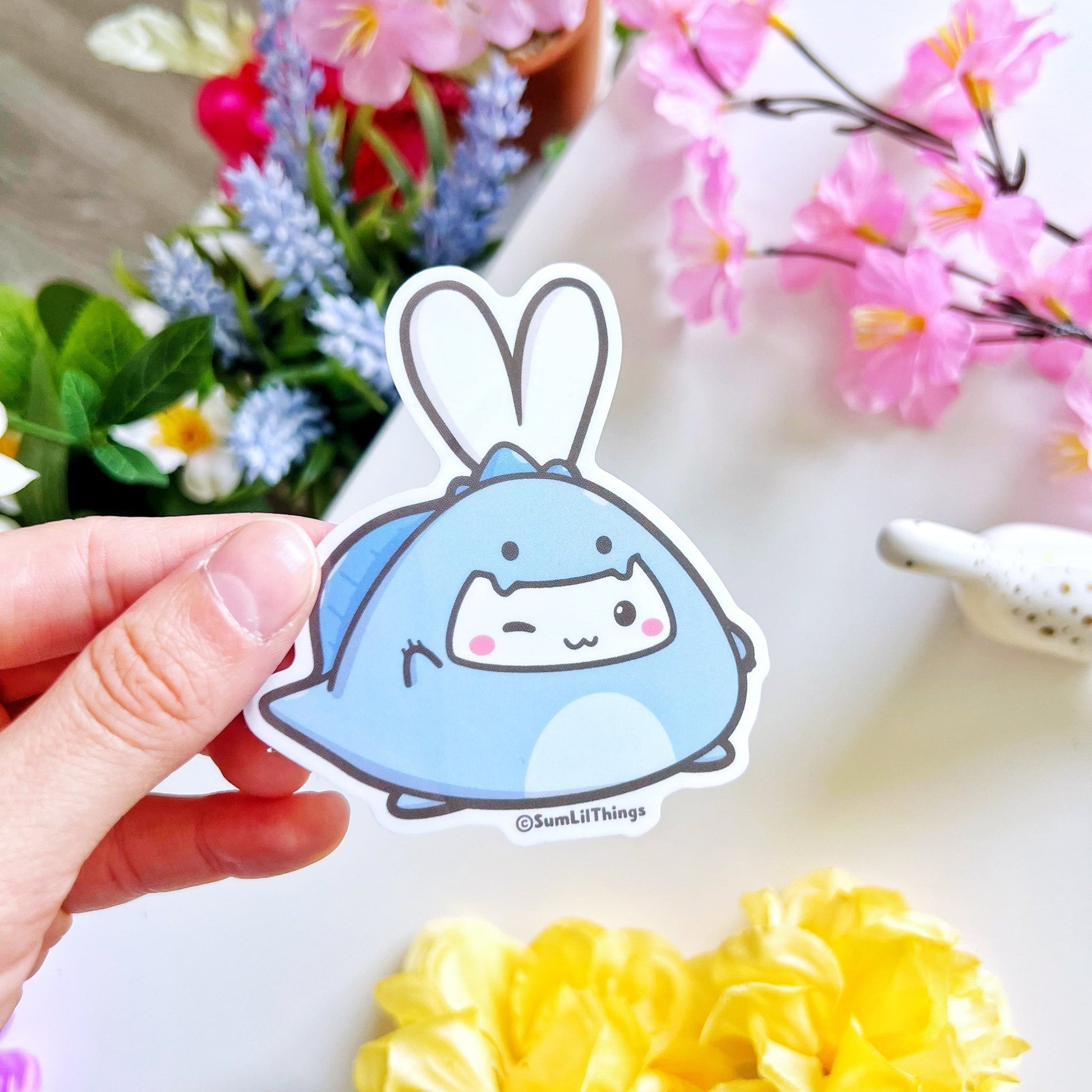 Vinyl Sticker - Spinosaurus (Transparent) - SumLilThings