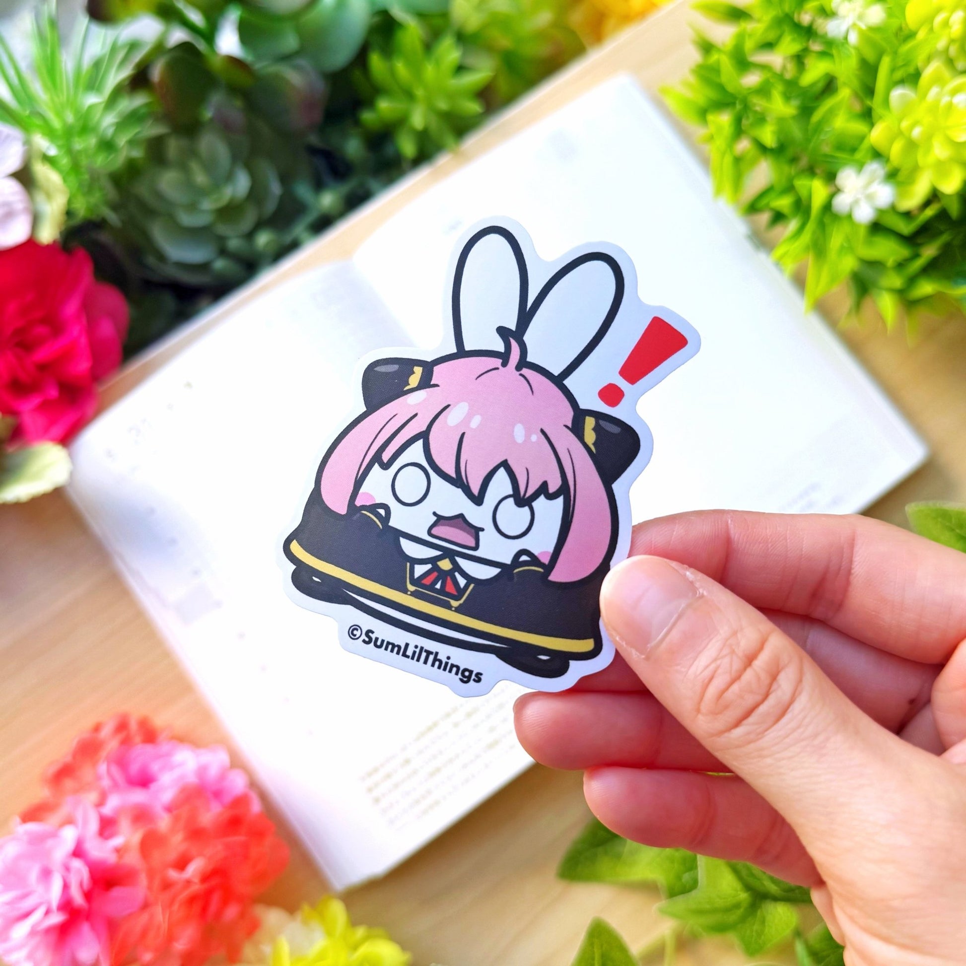 Vinyl Sticker - Spy Family (Anya Shock!) - SumLilThings