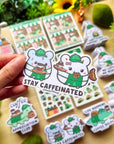 Vinyl Sticker - Stay Caffeinated - SumLilThings