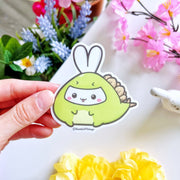 Vinyl Sticker - Stegosaurus (Transparent) - SumLilThings