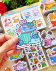 Vinyl Sticker - Stitch Narnar Cupcake - SumLilThings