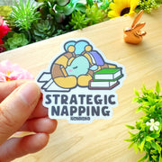 Vinyl Sticker - Strategic Napping - SumLilThings
