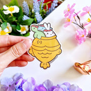 Vinyl Sticker - Taiyaki Misfits (Transparent) - SumLilThings