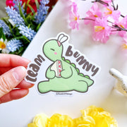 Vinyl Sticker - Team Bunny (Transparent) - SumLilThings