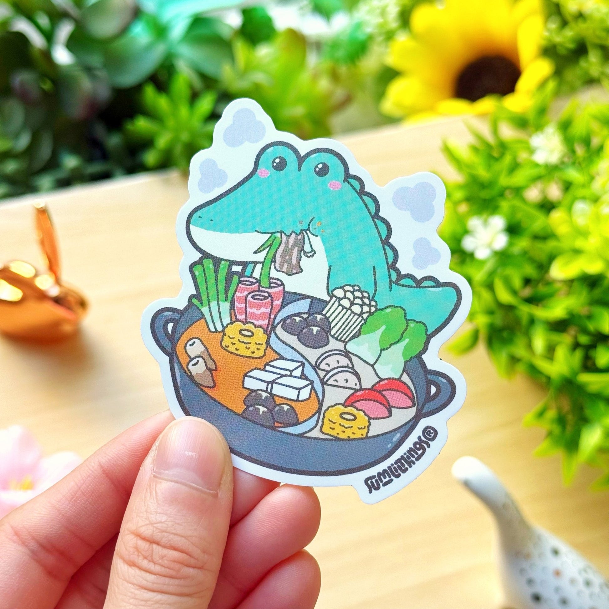 Vinyl Sticker - Toto's Hot Pot - SumLilThings