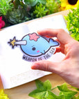 Vinyl Sticker - Weapon of the Sea (Narwhal) - SumLilThings