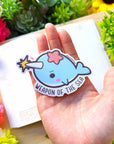 Vinyl Sticker - Weapon of the Sea (Narwhal) - SumLilThings