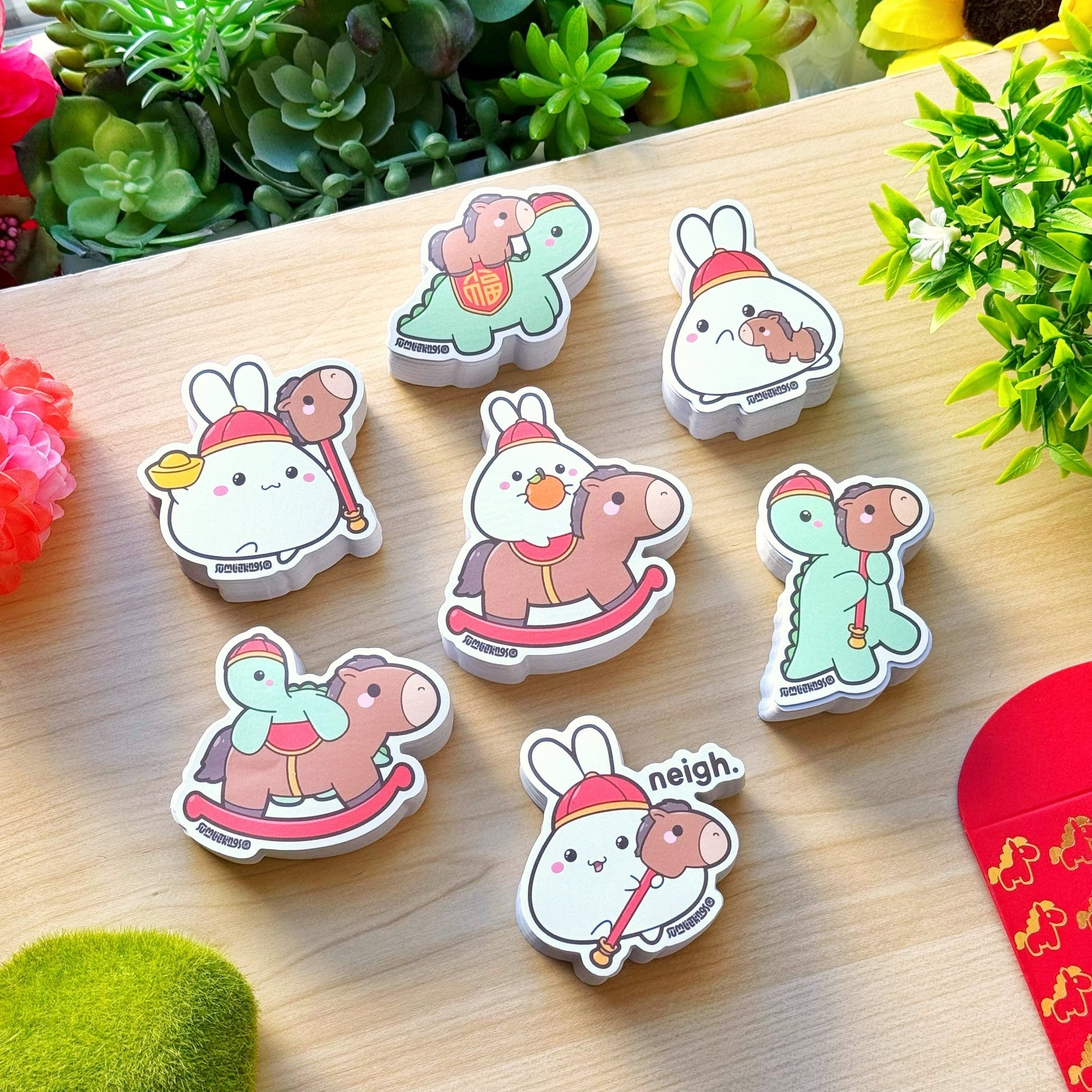 Vinyl Sticker - Year of the Horse (Set of 7) - SumLilThings