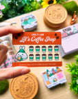 Washi Cutter - Lil's Coffee Shop (Acrylic) - SumLilThings