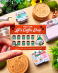 Washi Cutter - Lil's Coffee Shop (Acrylic) - SumLilThings