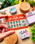 Washi Cutter - Lil's Coffee Shop (Acrylic) - SumLilThings