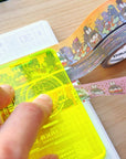 Washi Cutter - Lil's Cyber ID Card (Acrylic) - Blacklight Reactive - SumLilThings