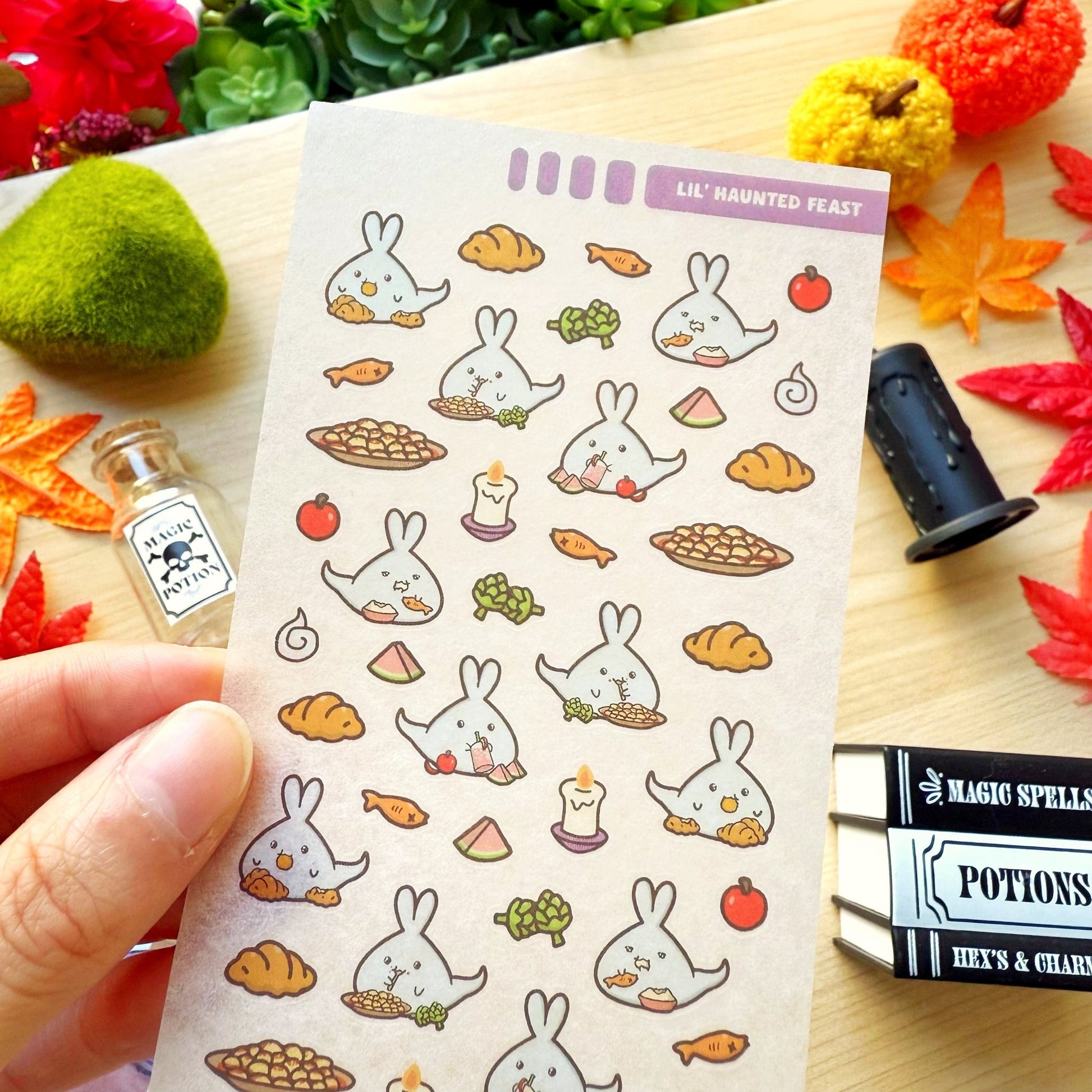 Washi Sticker - Haunted Feast - SumLilThings