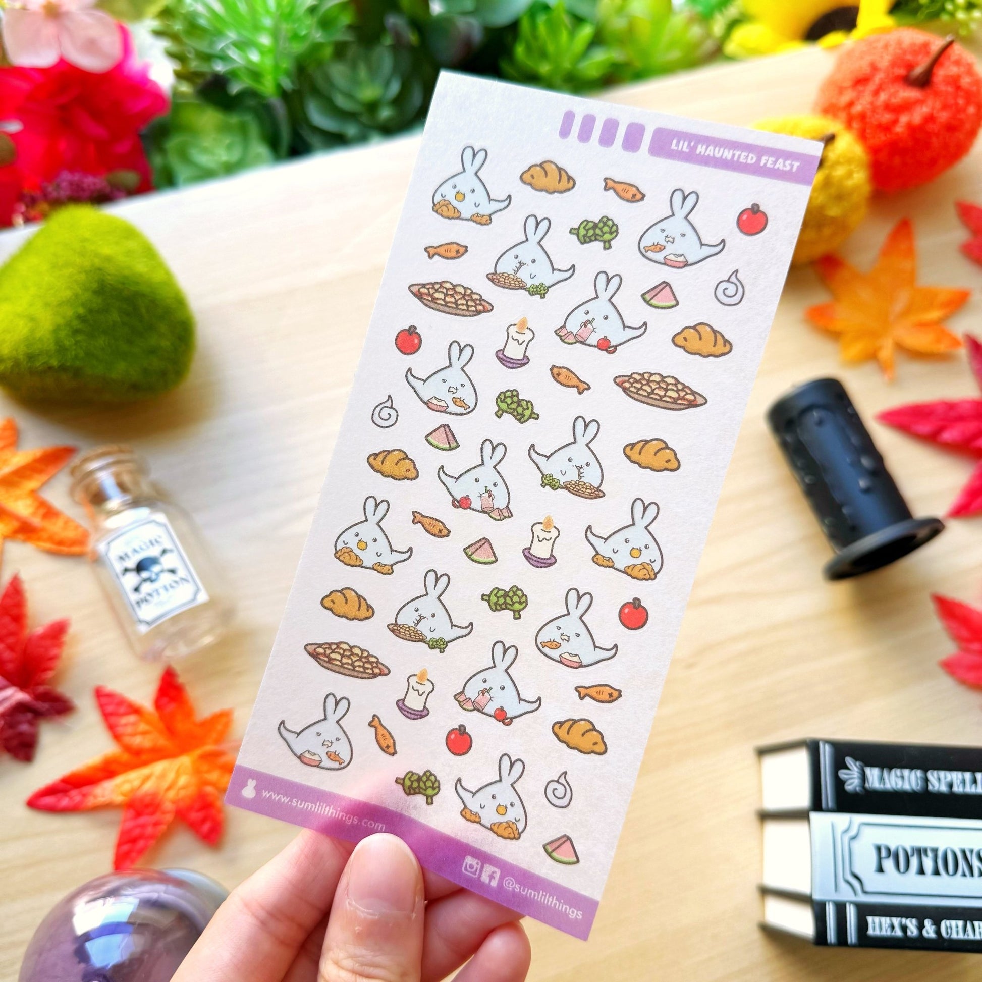 Washi Sticker - Haunted Feast - SumLilThings