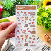 Washi Sticker - Lil' Cozy Bakery - SumLilThings