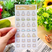 Washi Sticker - Lil' Lucky Bakery Cats - SumLilThings