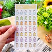 Washi Sticker - Lil' Milk Bottles - SumLilThings