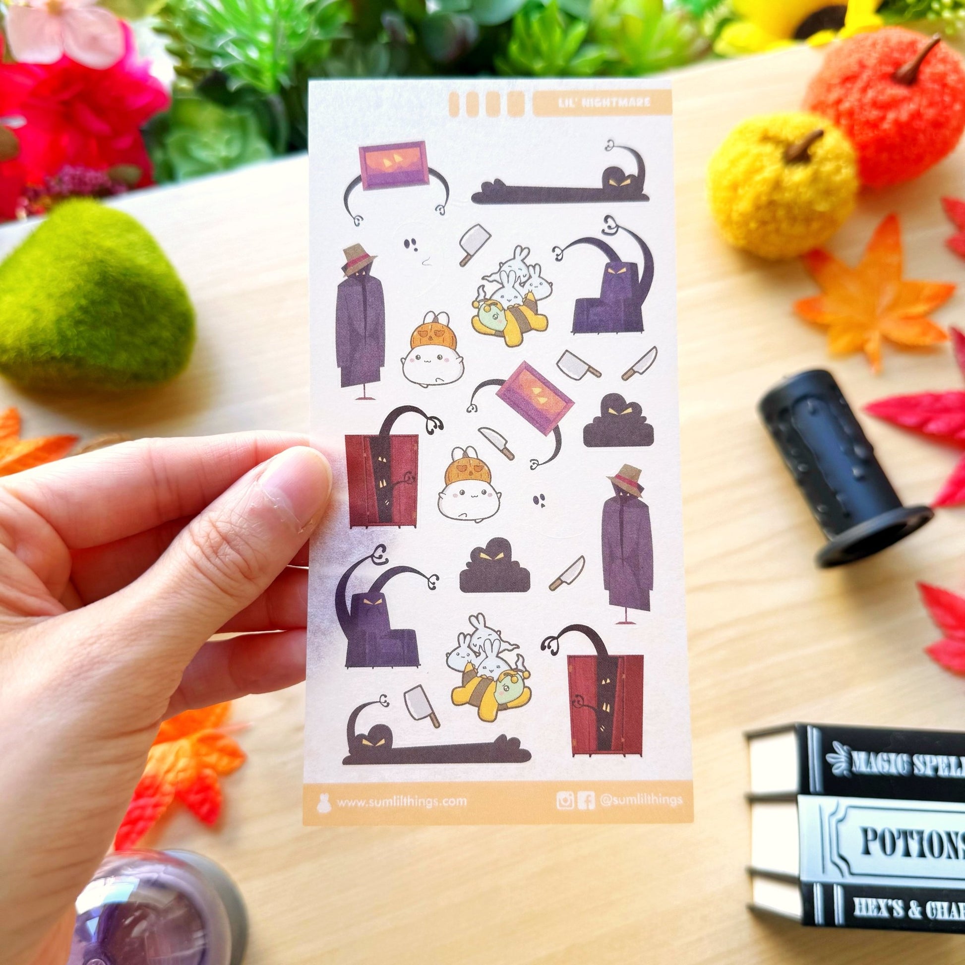 Washi Sticker - Nightmare - SumLilThings