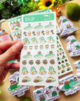 Washi Sticker - Toto the Barista - SumLilThings