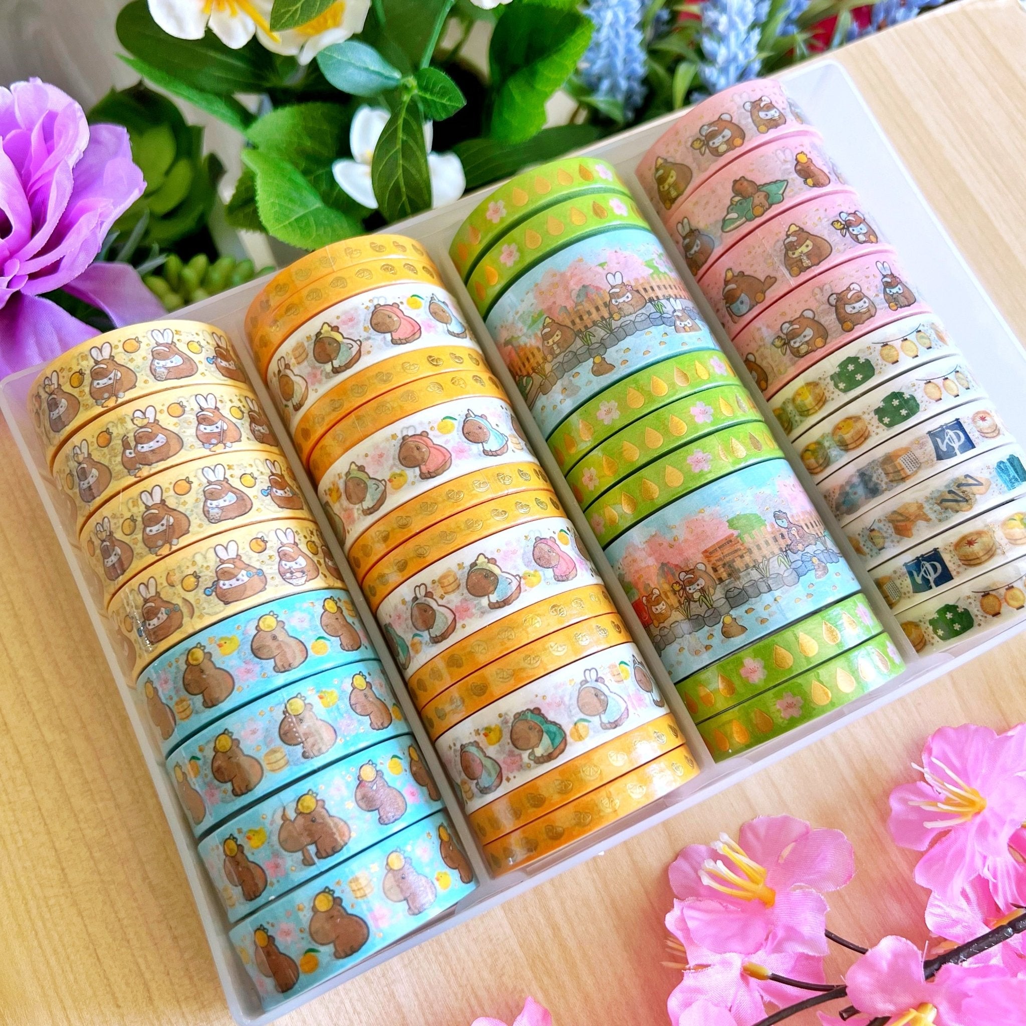 Washi Tape - Be Capy and Chill Collection - SumLilThings