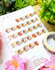 Washi Tape - Capybara Misfit Onesies v2.0 (15mm) - Gold Foil - SumLilThings