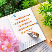 Washi Tape - Lil' Breads (10mm) - Gold Foil - SumLilThings