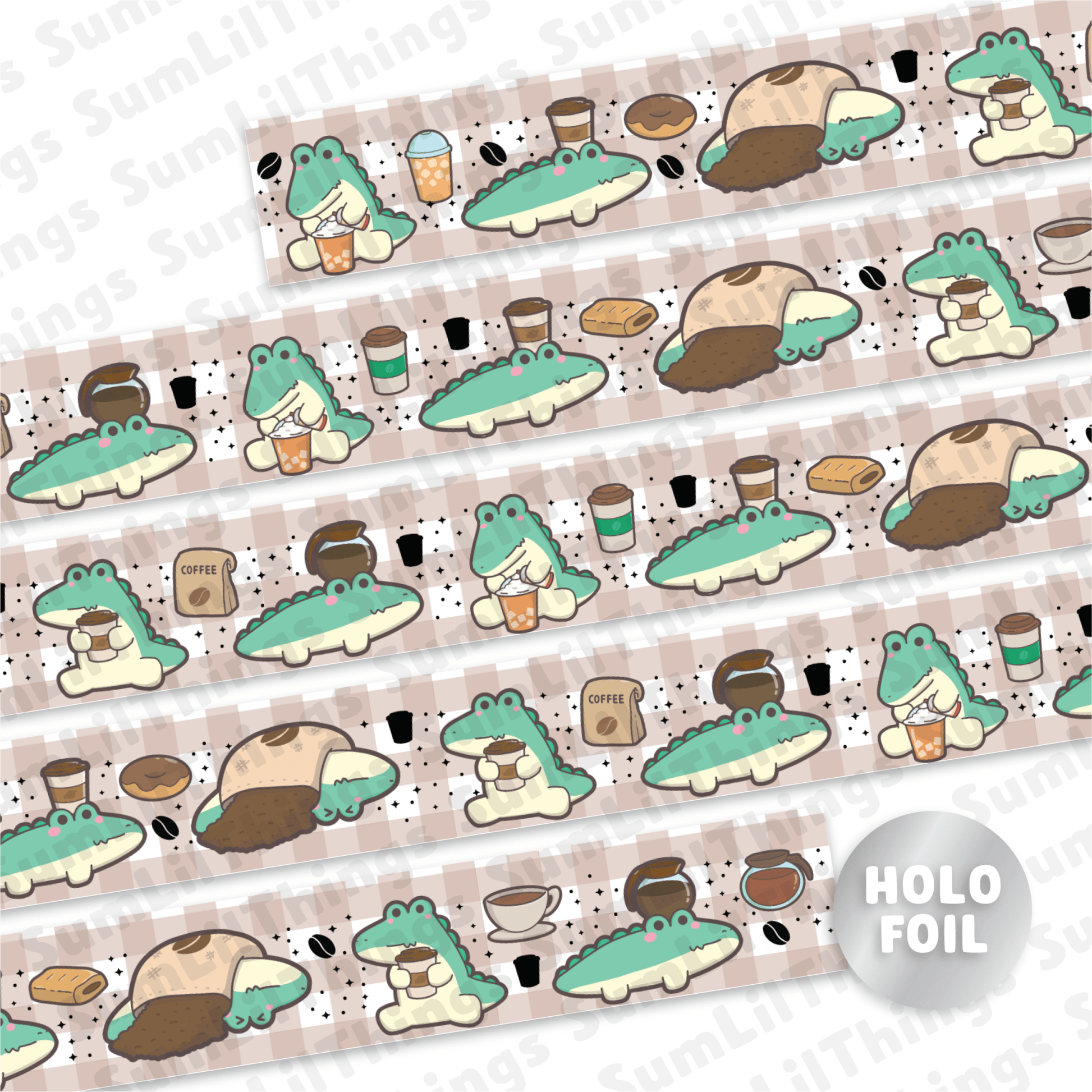 Washi Tape - Lil' Coffee Shop Collection - SumLilThings