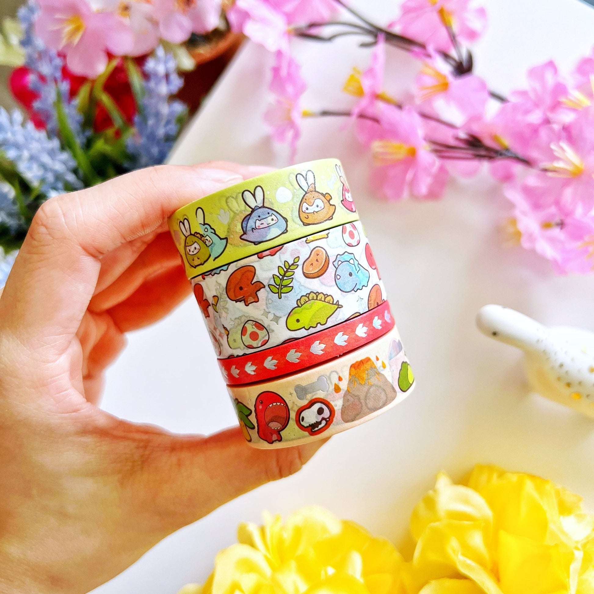 Washi Tape - Lil' Dino Picnic Collection - SumLilThings