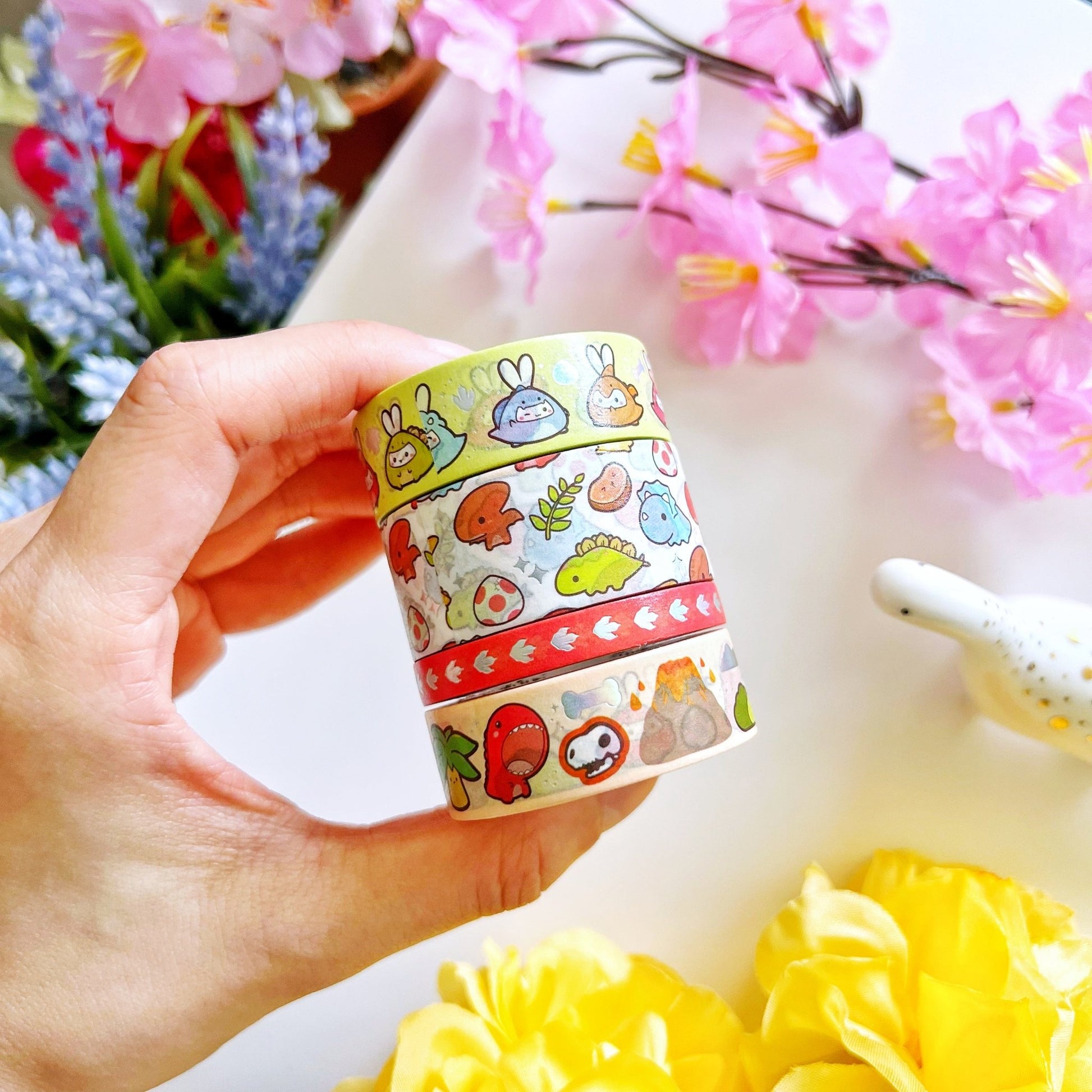 Washi Tape - Lil' Dino Picnic Collection - SumLilThings