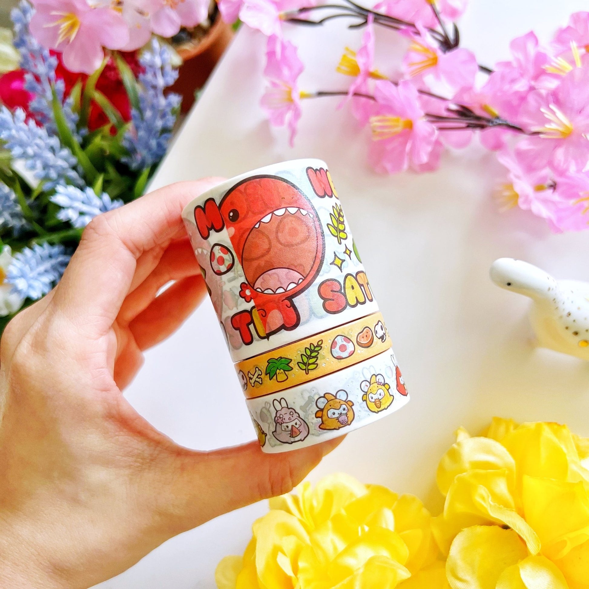 Washi Tape - Lil' Dino Picnic Collection - SumLilThings