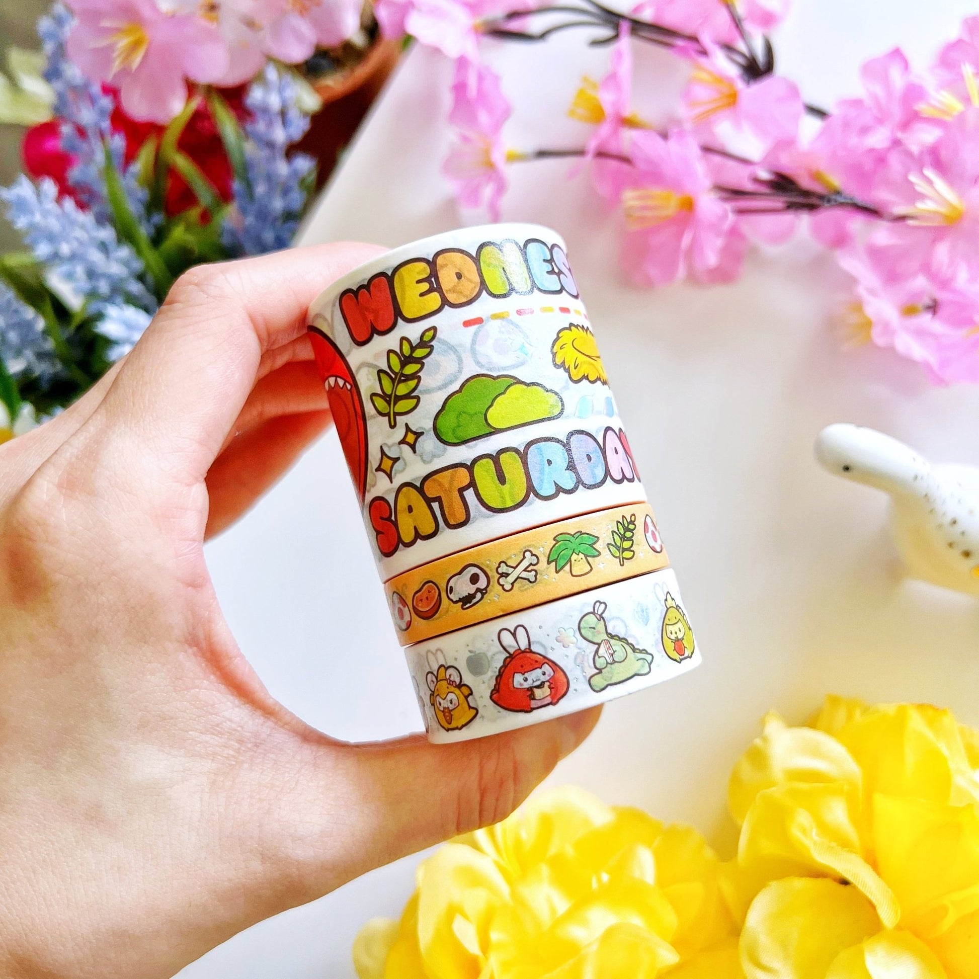 Washi Tape - Lil' Dino Picnic Collection - SumLilThings