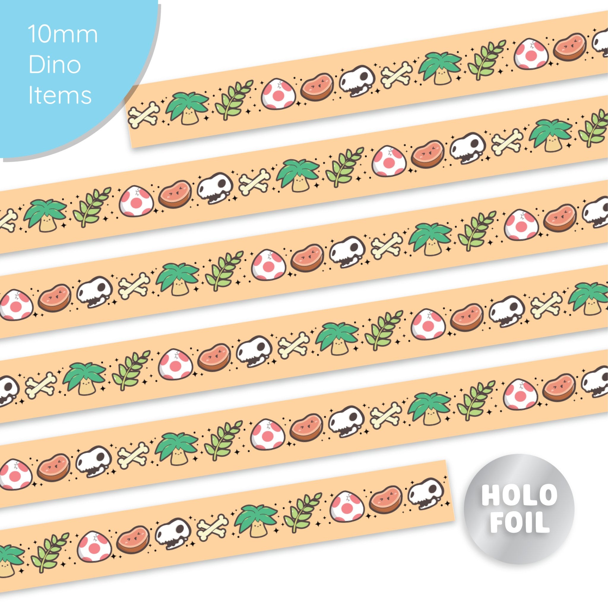 Washi Tape - Lil&#39; Dino Picnic Collection - SumLilThings