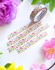 Washi Tape - Lil’ Geometric Pattern - Holo Foil - 10mm - SumLilThings