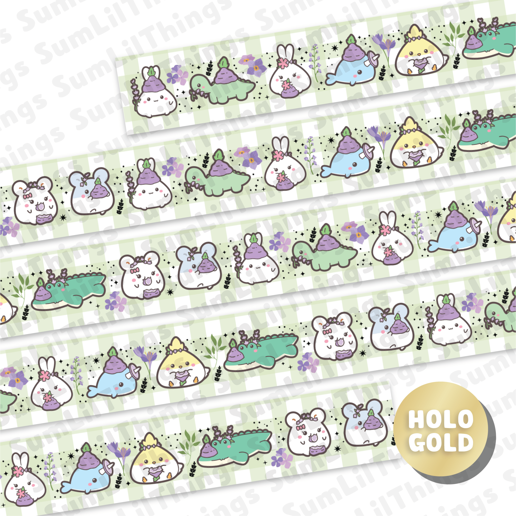 Washi Tape - Lil' Lavender Sweets Collection - SumLilThings