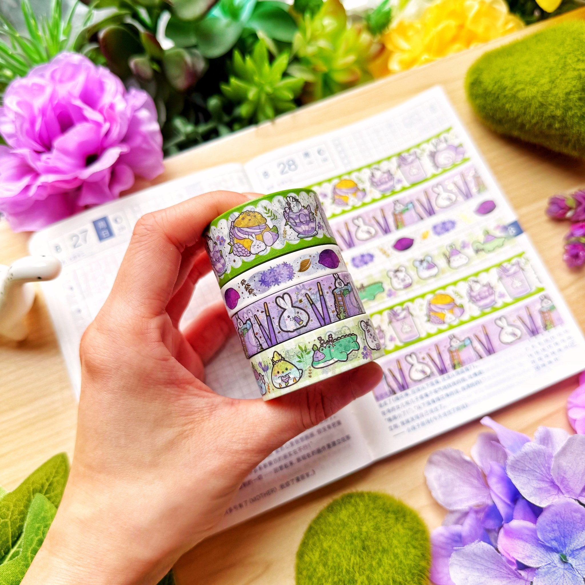 Washi Tape - Lil' Lavender Sweets Collection - SumLilThings