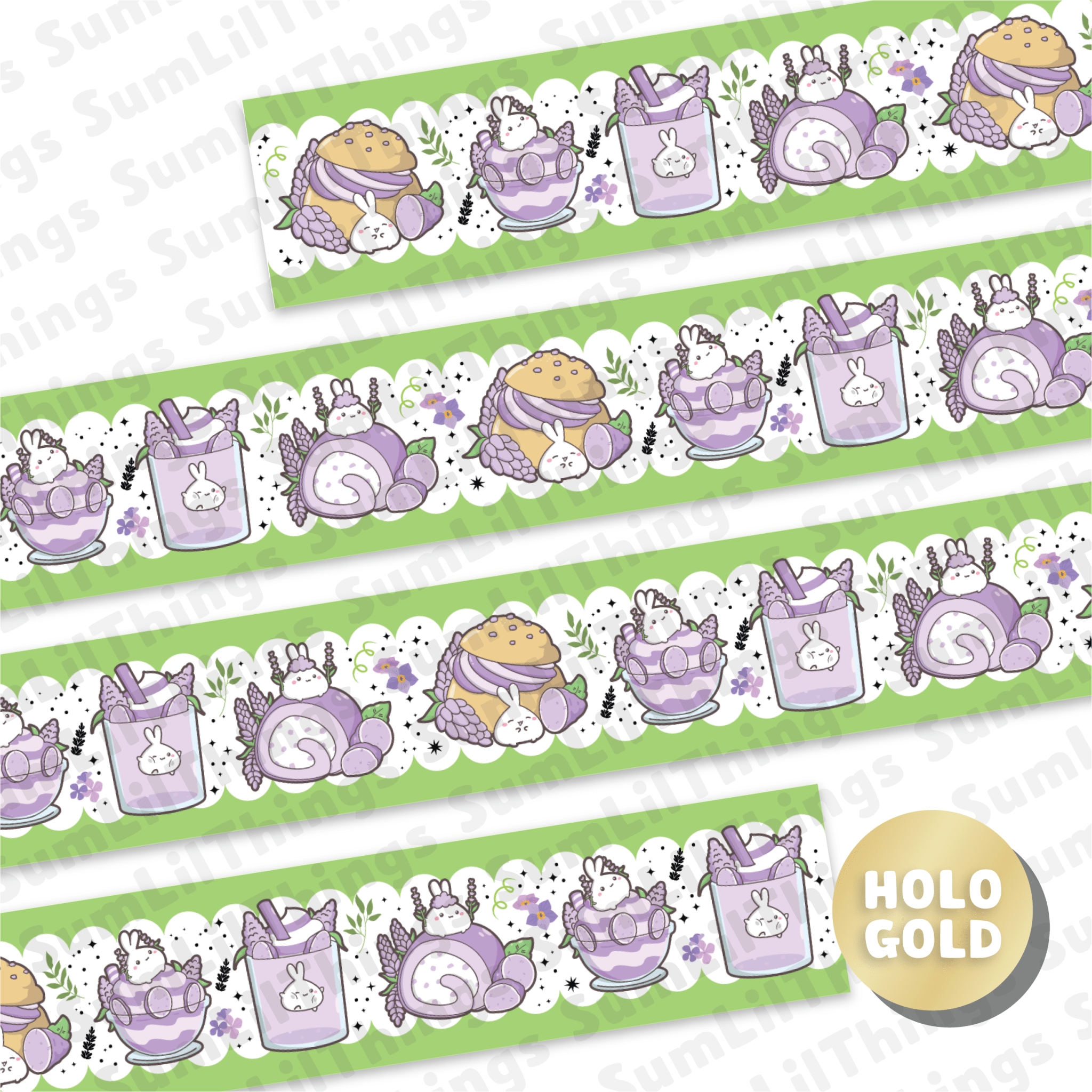 Washi Tape - Lil' Lavender Sweets Collection - SumLilThings